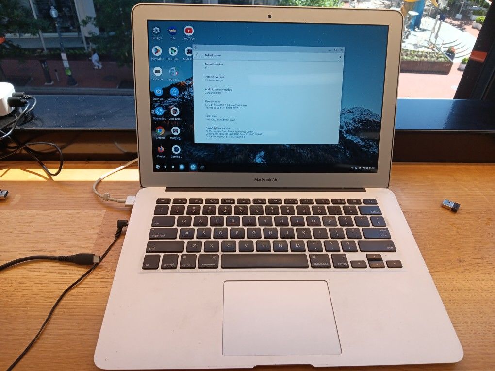 Apple MacBook Air ANDROID 11