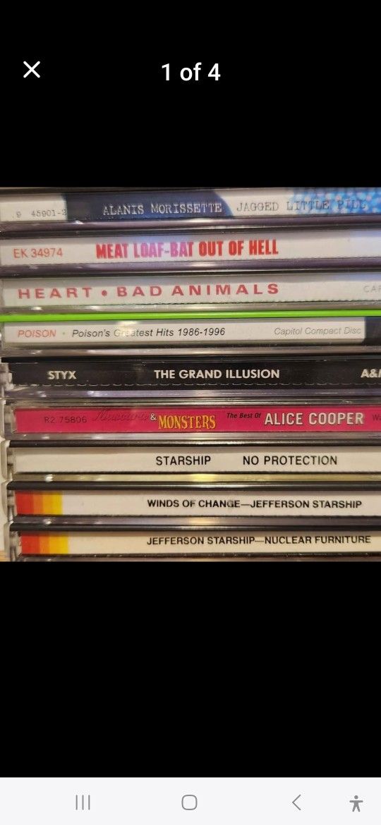 Mint Condition Cds. Rock , Country , R And B , BLUES , Prayer , Comedy And Soundtracks