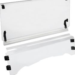 2 Piece Windshield Plexiglas 