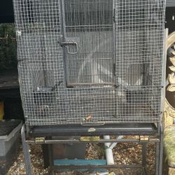 Bird Cage With Stand