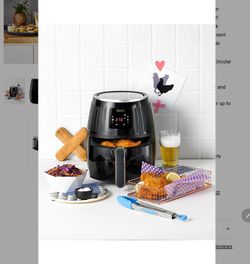 Crux 2.6 qt air fryer sale