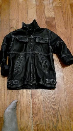 Black leather Jacket