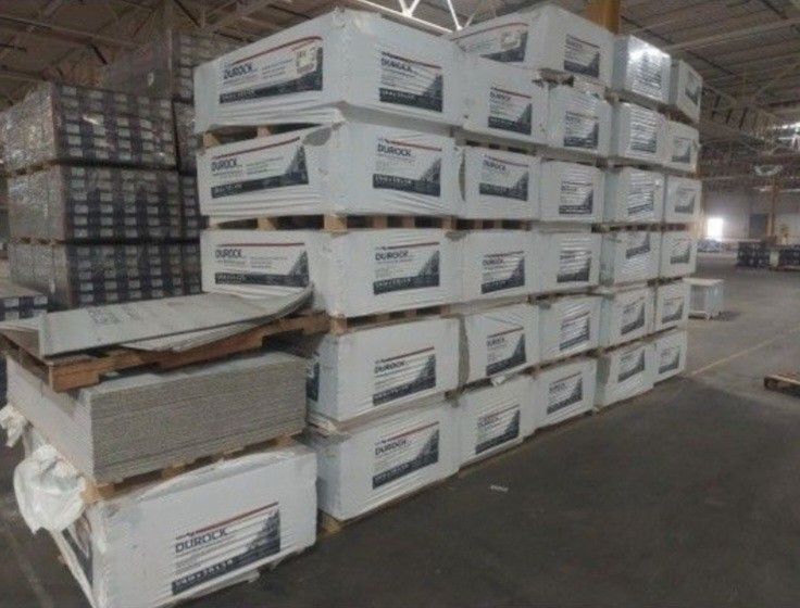♦️ DUROCK CEMENT BOARD PER PALLETE 60 PZAS $320