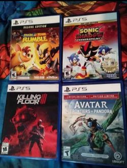 PS5 games, $25 each