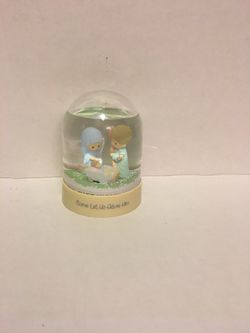 Precious Moments snow globe