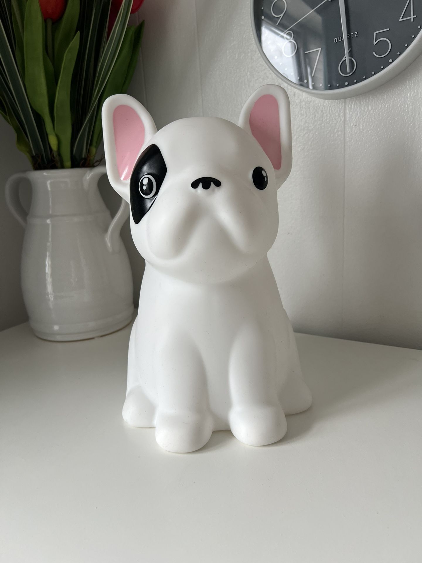 Jumbo Buddies Squeezable French Bulldog LED lamp