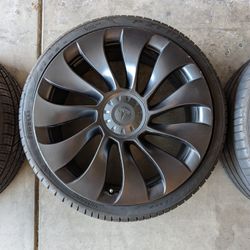2022 Tesla Model Y Performance Uberturbine Wheels