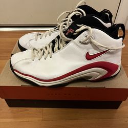 VINTAGE 1998 Nike Air Pippen II OG - White/Varsity Red - Size 11