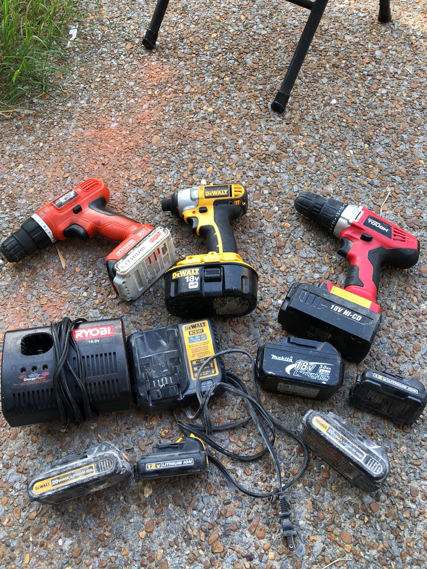Power tools and batteries