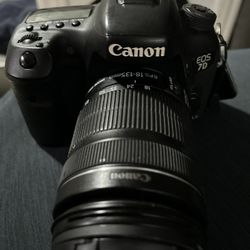 Canon 7D Mark II + Wide-Angle Lens – $600 OBO – Ready for Any Shoot  Selling my Canon EOS 7D Mark II DSLR with an awesome 18-135mm wide-angle lens (Im