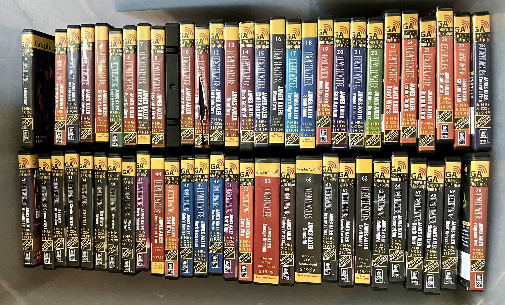 Death Lands Audio CD Books James Axler