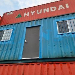 8X20 MOD shipping Container With MandoorNWindows