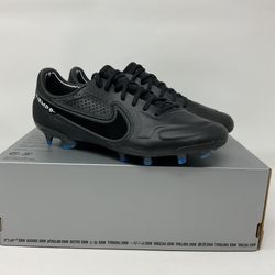 Nike Tiempo Legend 9 Elite FG Soccer Cleats Shadow Black CZ8482-001 Men Size 7.5