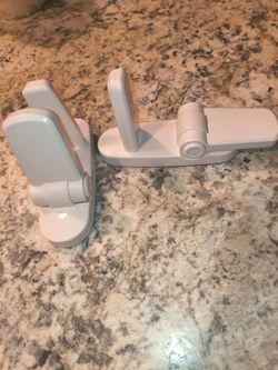 Adhesive child safety door lever lock