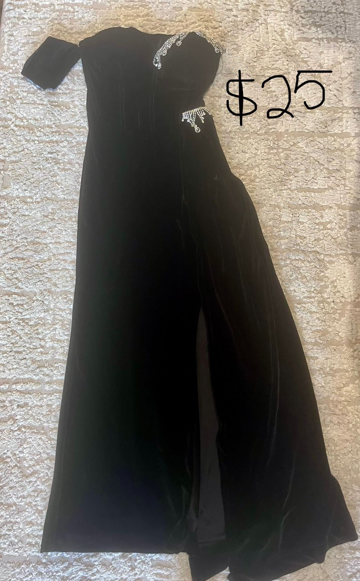 Long Black Party Dress