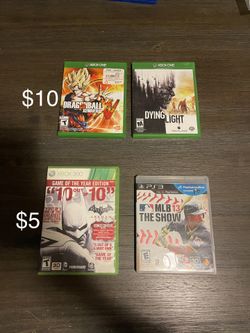 Playstation And Xbox Video Games