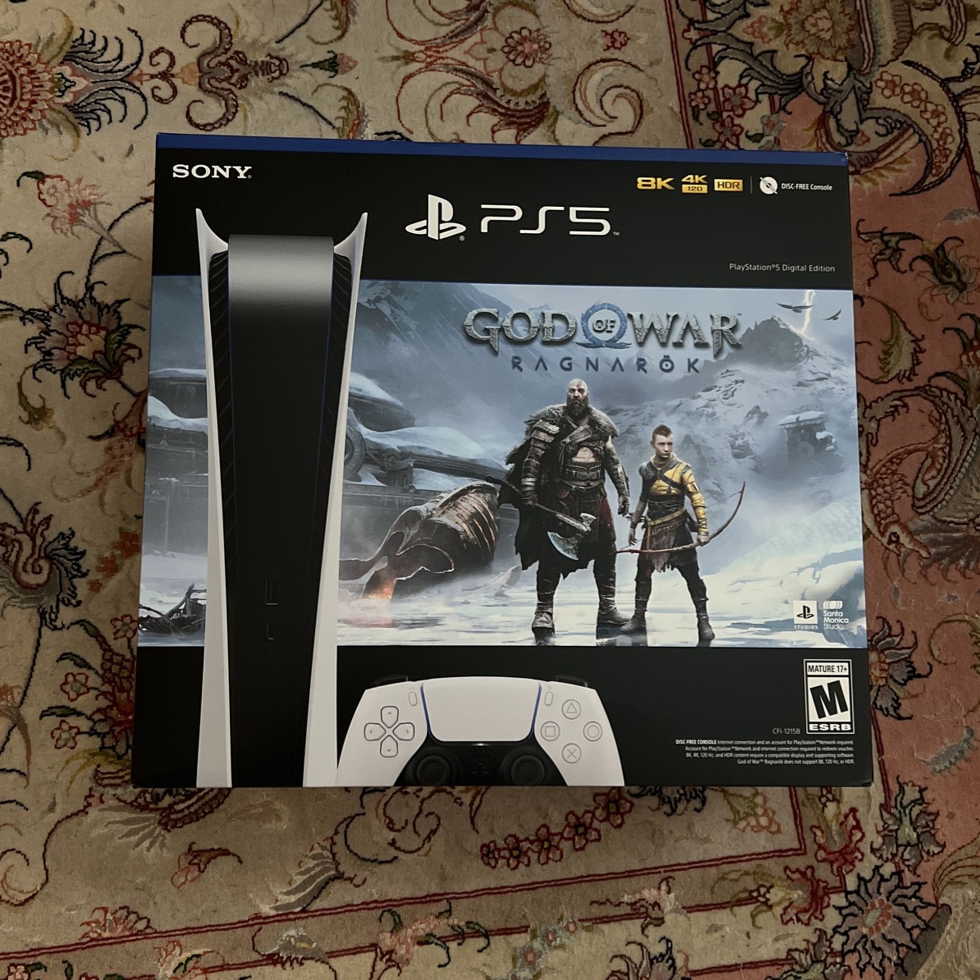 PS5 Digital Version Sealed GOW