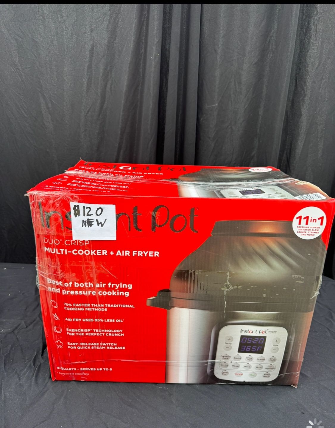 Insta Pot, Multiple Cooker, Air Fryer