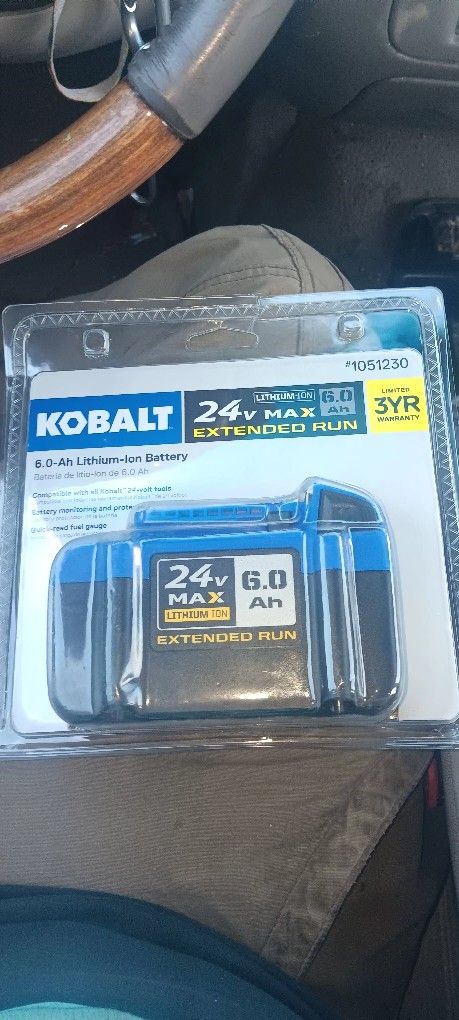 6ah Kobalt Battery Extended Run