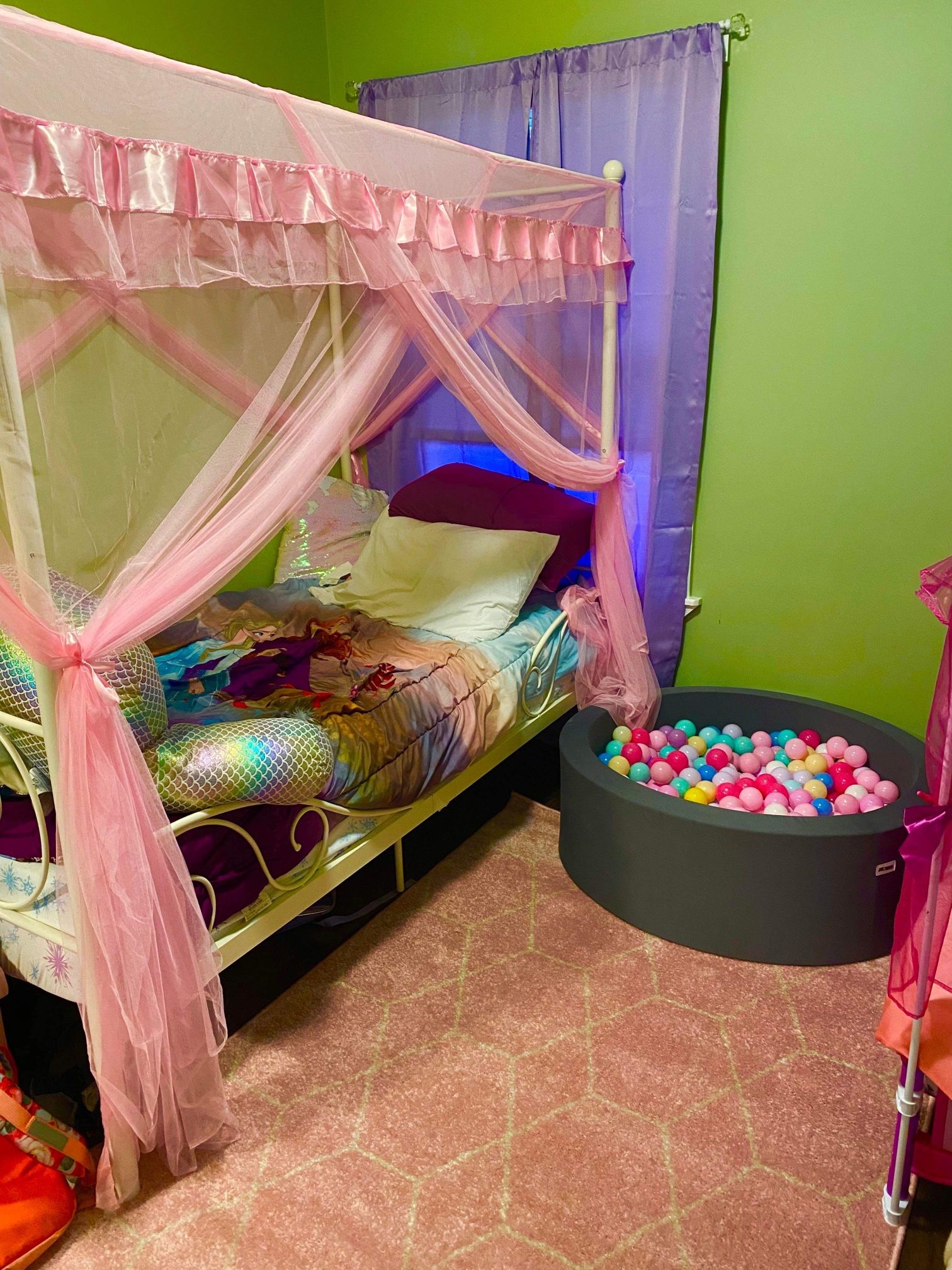 Princess Twin Bed Frame And Canopy 