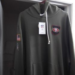 NEW SALUTE TO SERVICE HOODIE AND BEANIE COMBINATION NEW WITH TAGS