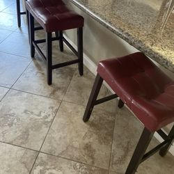 Leather Bar Stools