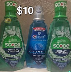 Scope & Crest Pro-Health Mouthwash Bundle (3 Pack)