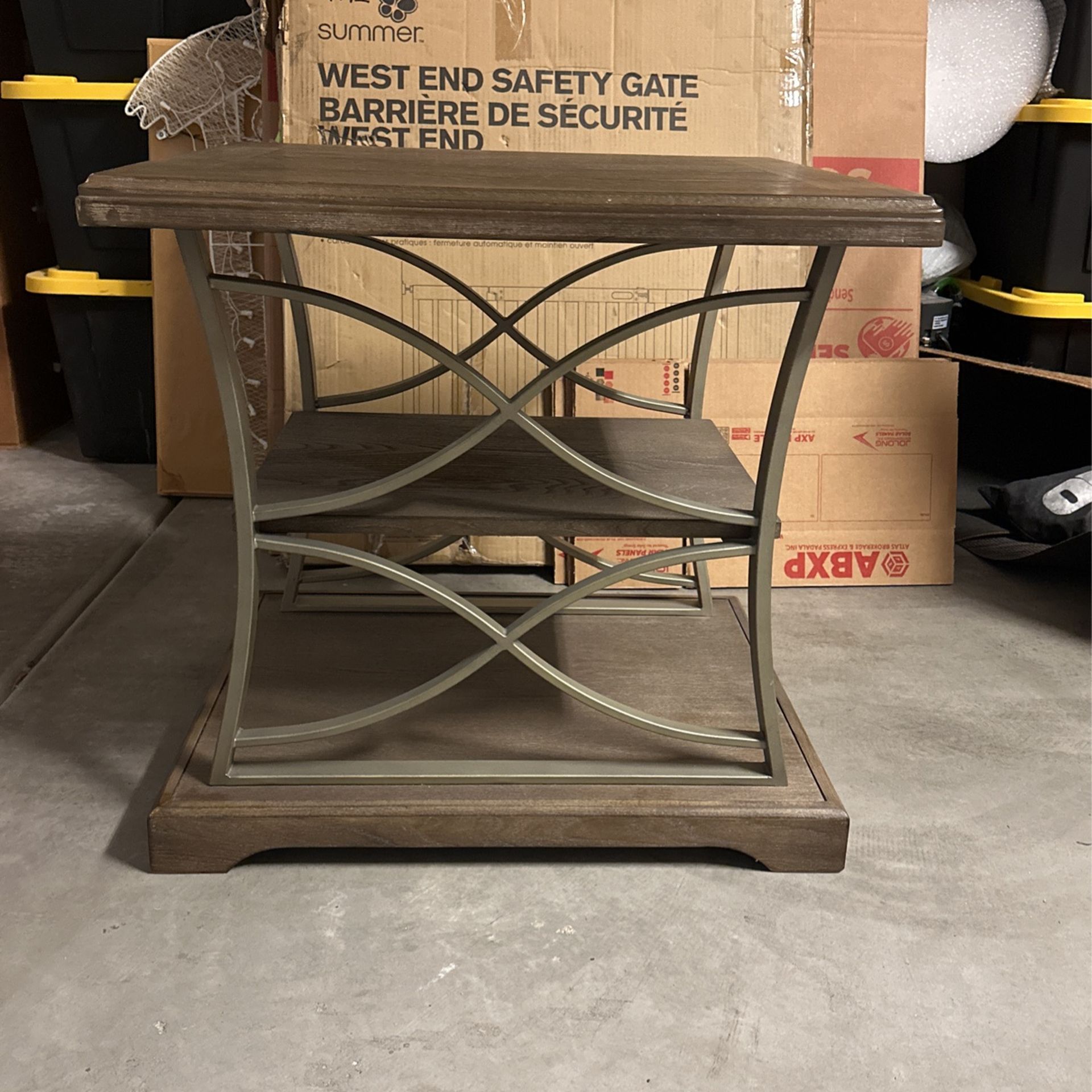 end table- hardwood