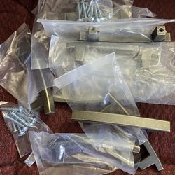 10 Antique Finish Drawer Handles New