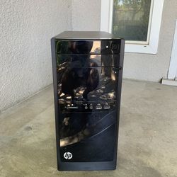 HP A4 Quad Core Win 11 Tower with DVD Burner, 8GB Ram, and SSD