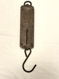 Antique Chatillons 50 LB Hanging Scale