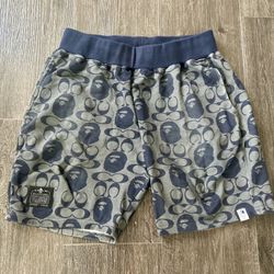 BAPE X Coach Sweat Shorts 