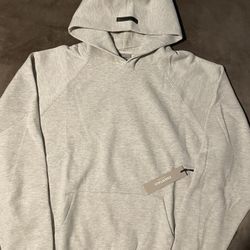 Light Oat Essentialls Hoodie 