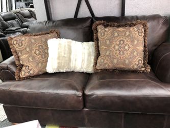 Sofa and loveseat