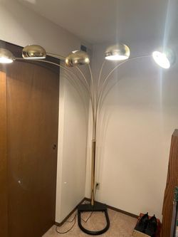 Floor Lamp With Five Lights