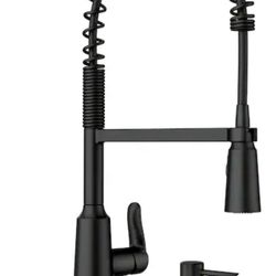 Moen Edwyn Black Sink Faucet