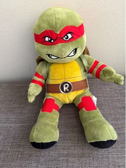Build A Bear Raphael Teenage Mutant Ninja Turtles Plush 16" *Read*
