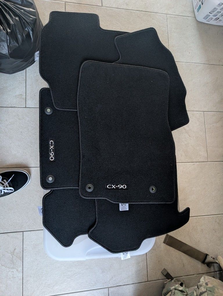 Mazda CX90 CARPET FLOOR MATS