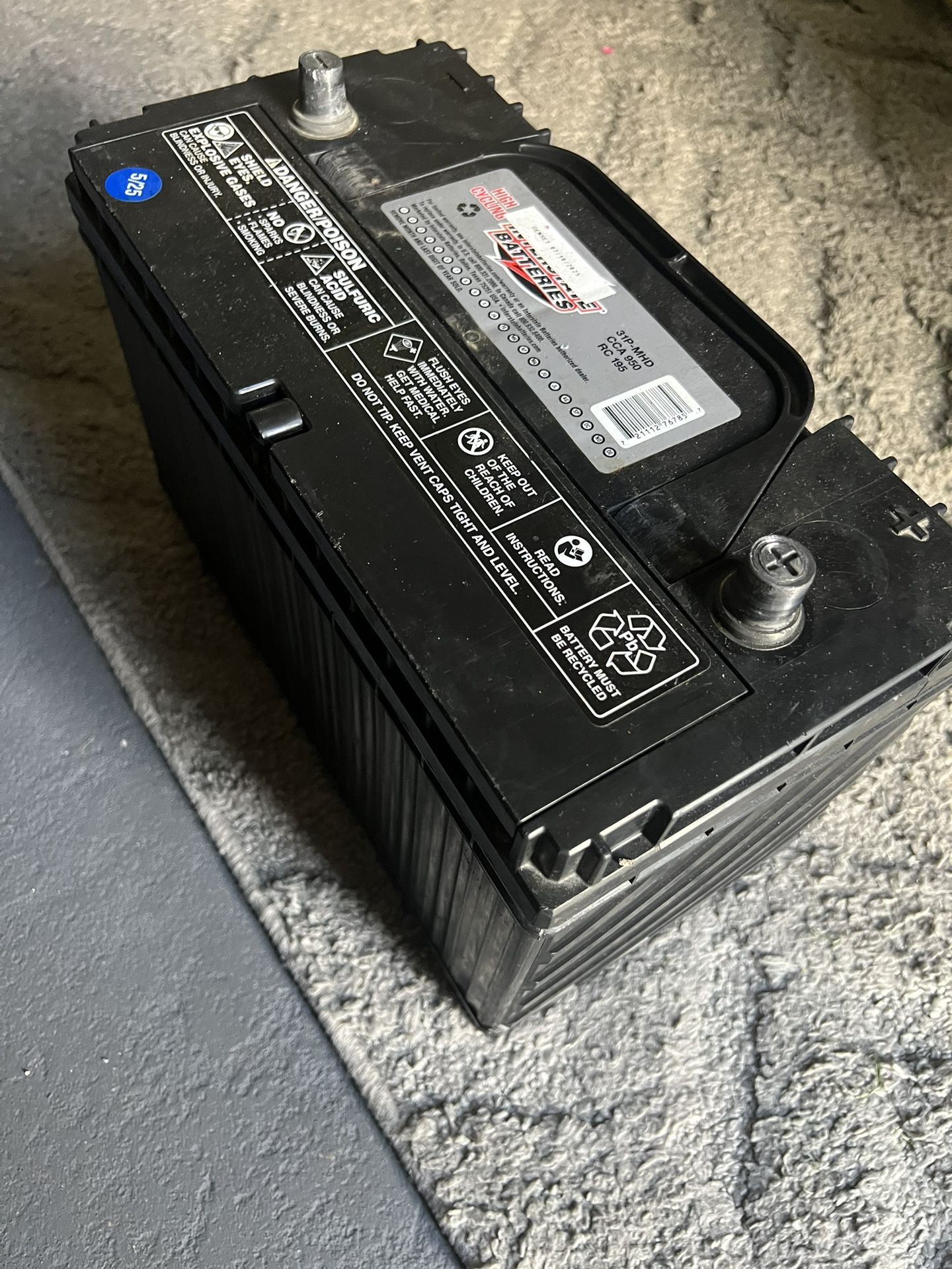Interstate Battery 31P-MHD