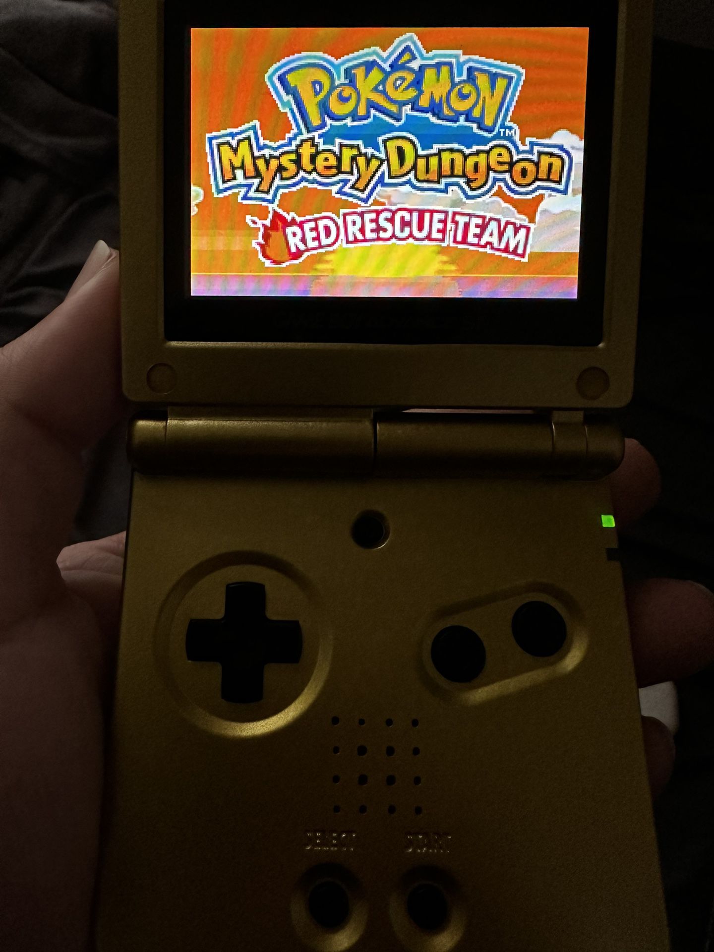 Gameboy Advance SP (Custom) With Games