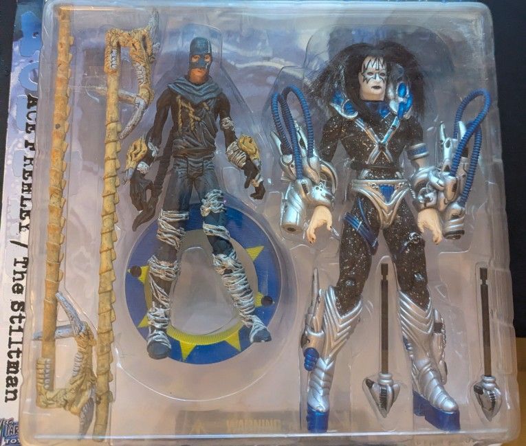 Ace Frehley/Stiltman Kiss Phsycho Circus Action Figure McFarlane Toys 1998