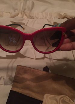 Red Louis Vuitton shades