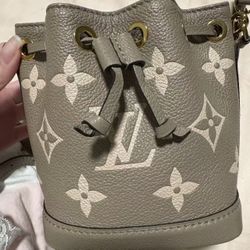 Louis Vuitton Nano Noe Bucket Bag