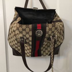 Gucci Original handbag with padlock key and made in Italy