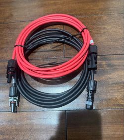 10ft Solar Panel Extension Cable 10 Feet 12 AWG - MC4 Male to Female Connectors (Red + Black Pair) - Brand New Detailed Product Description Enhance yo