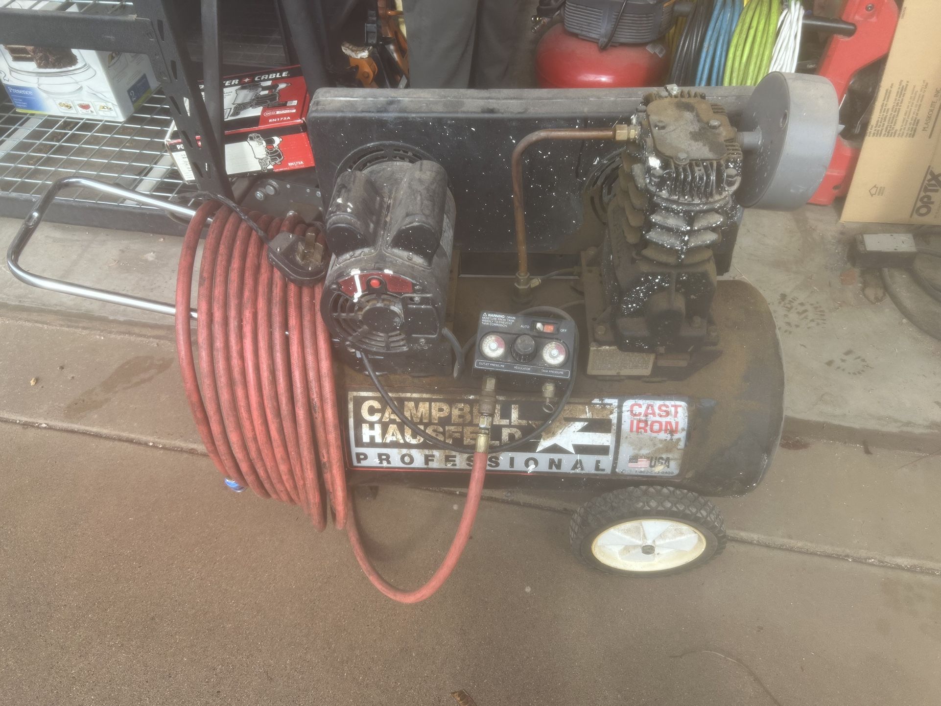 Cast Iron Air Compressor