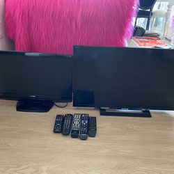 2 TVs 