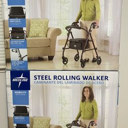 Rolling Walker w/Seat