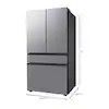 Bespoke 36 in. 29 cu. ft. Standard Depth 4-Door French Door Smart Refrigerator
