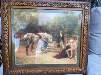 Oil painting wall art